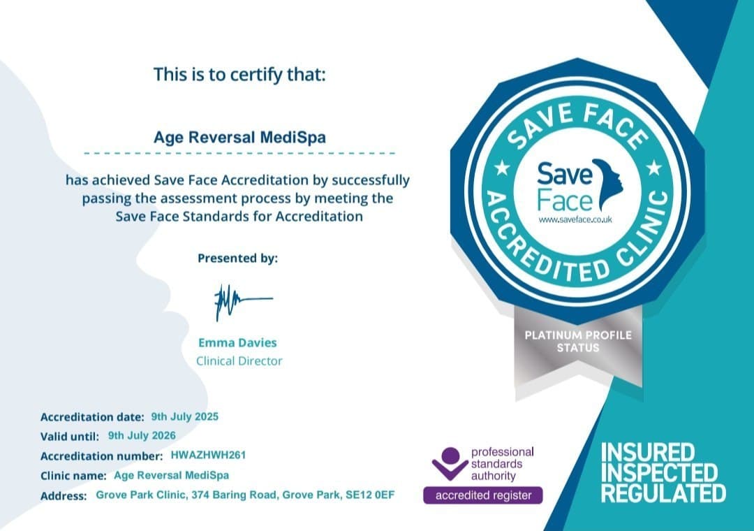 Clinical consultation at Age Reversal Clinics